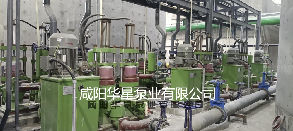 洗煤廠壓濾機(jī)專(zhuān)用柱塞泵使用現(xiàn)場(chǎng)